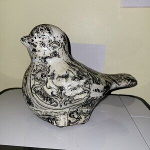 handmade ceramic clay bird